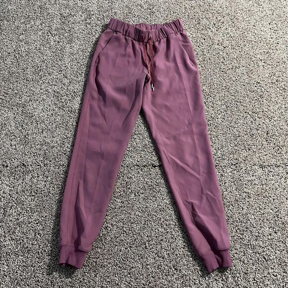 lululemon athletica Pants - Lululemon Pants Womens XS Mauve Purple Joggers Sweatpants Elastic Cuff